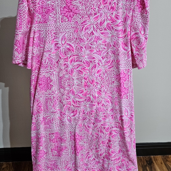Lilly Pulitzer Pink Harriet Dress Size XL - Picture 5 of 6